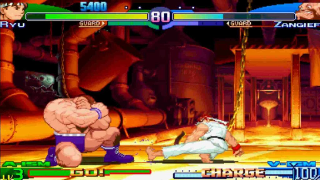 Street Fighter Alpha 3 Max PSP ROM